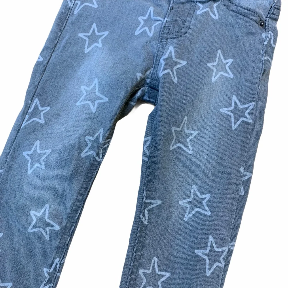 Cat & Jack grey star skinny jeans - Picture 5 of 9